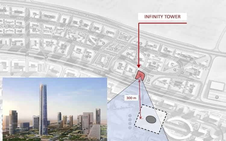 برج إنفينيتي العاصمة الإدارية الجديدة Infinity Tower
