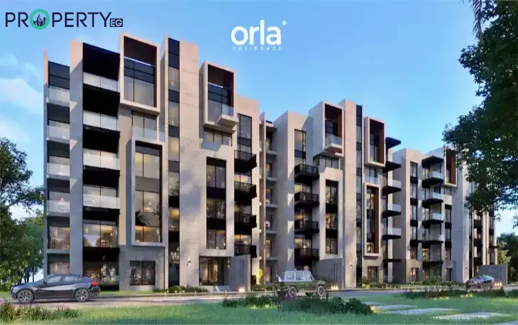 صورة تُبرز تصميم الوحدات السكنية كمبوند أورلا القاهرة الجديدة