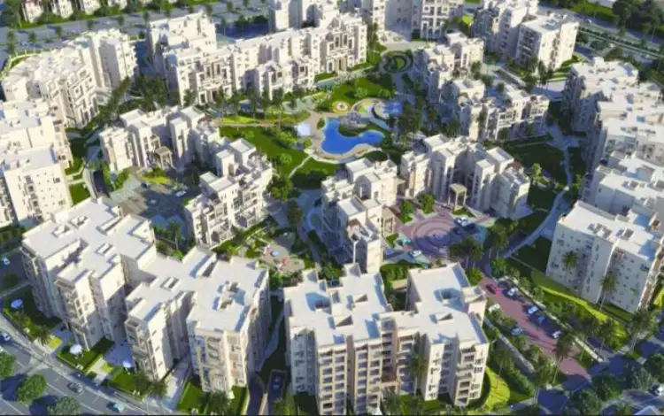 صورة لمدينة القاهرة الجديدة من أعلى.