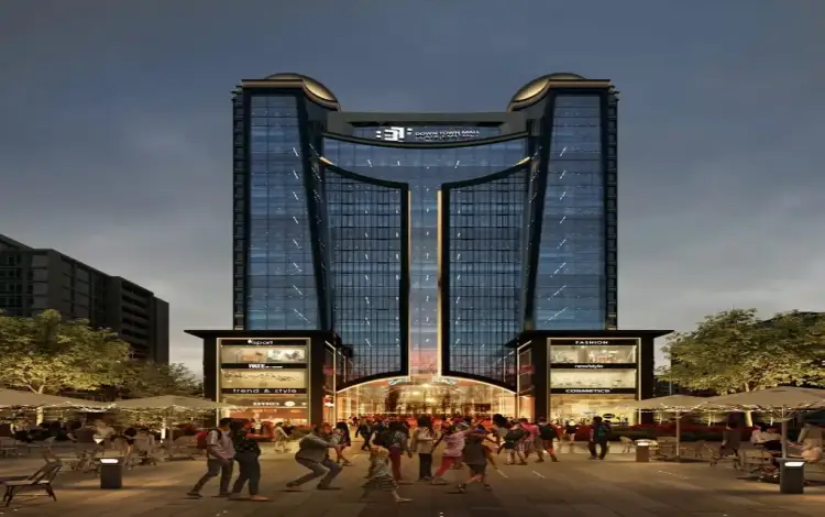 دليلك للمشروعات التجارية والإدارية في العاصمة الإدارية 5 صورة لمول داون تاون العاصمة الإدارية.