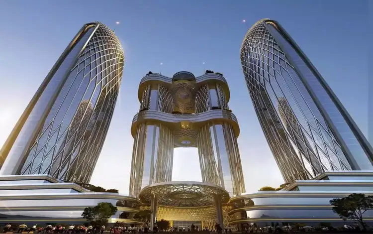 دليلك للمشروعات التجارية والإدارية في العاصمة الإدارية 6 صورة لمول نايل بيزنس العاصمة الادارية.