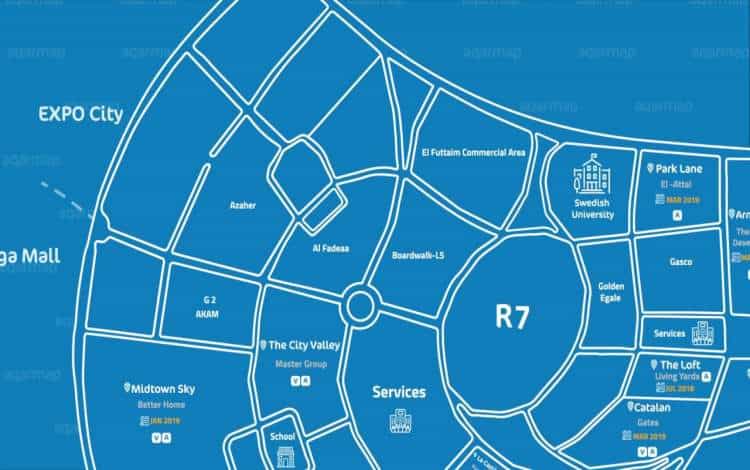 أبرز الفروق بين R7 و R8 بالعاصمة الإدارية الجديدة 1 الحي السكني السابع