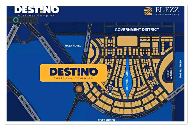 موقع ديستينو تاور العاصمة الإدارية Destino Tower 