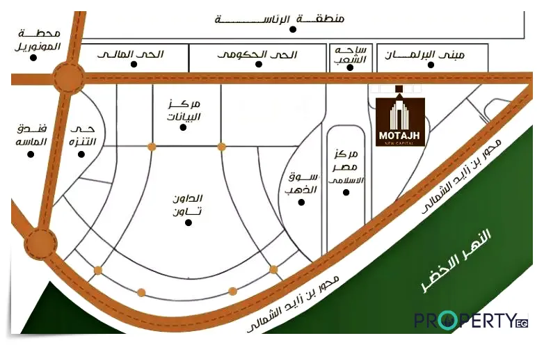 موقع مول متجه العاصمة الادارية الجديدة