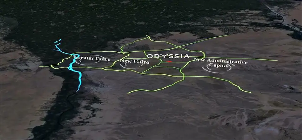 سيتي اوف اوديسيا odyssia mostakbal city