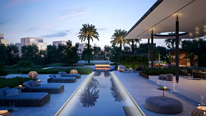 اطلالات خلابة لوحدات كمبوند كايرو جيت الشيخ زايد