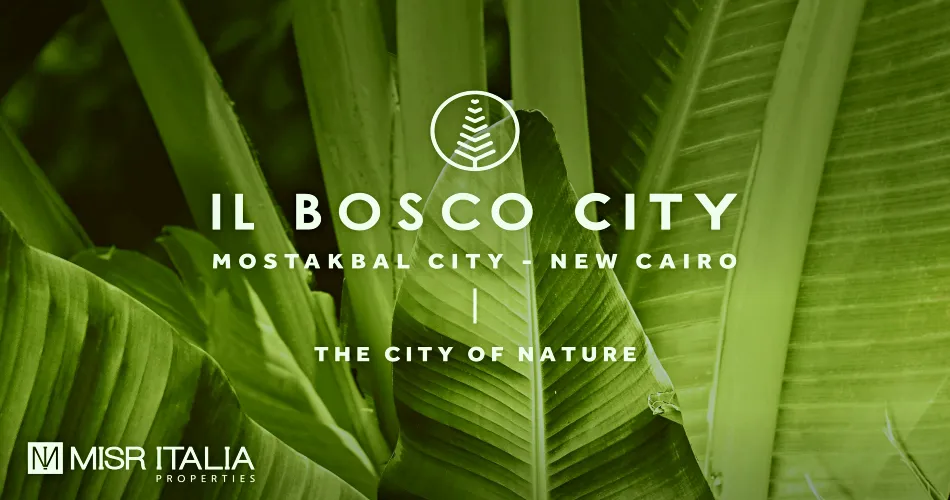 كمبوند البوسكو المستقبل سيتي il Bosco New Cairo مقدم 5%