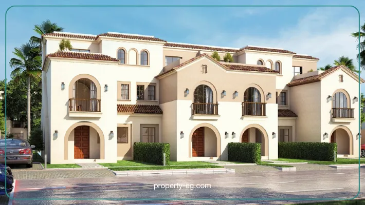 التاون هاوس- كمبوند سراي القاهرة الجديدة- sarai new cairo