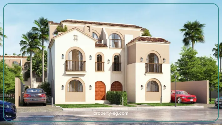 التوين هاوس- كمبوند سراي - sarai new cairo