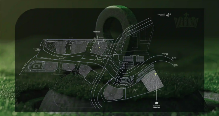 كمبوند إيفوريا كوين لاند العاصمة الإدارية الجديدة
