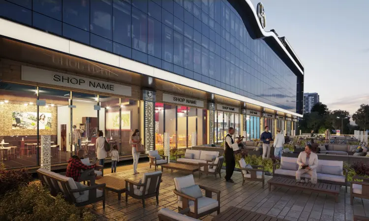 مول ذا ليدج القاهرة الجديدة صورة وحدة إدارية للبيع في مول ذا ليدج القاهرة الجديدة