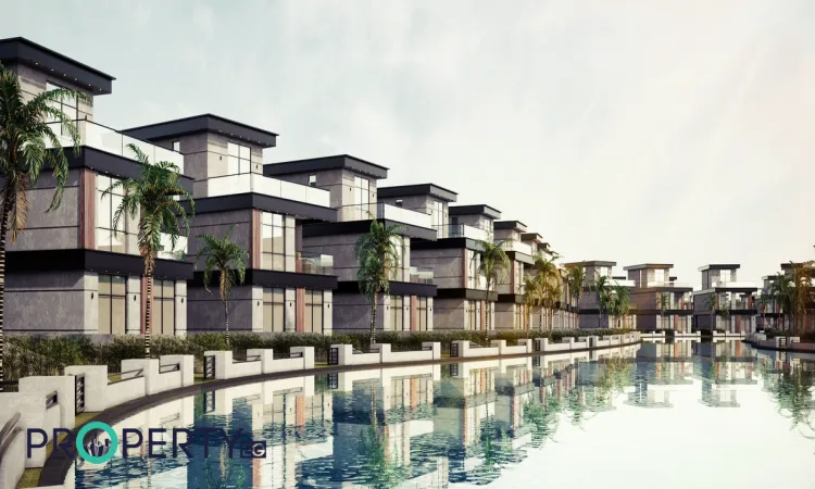 كمبوند دي جويا بارك اكتوبر صورة أبنية الوحدات في كمبوند دي جويا بارك اكتوبر