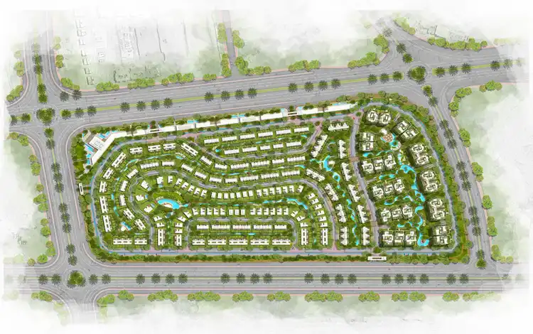 ماستر بلان كمبوند ديبلو إيست العاصمة ماستر بلان كمبوند ديبلو إيست العاصمة الإدارية