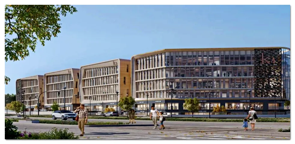 التصميم الخارجي لمول كي ستون القاهرة الجديدة الوجهة الخارجية لمول كي ستون التجمع الخامس