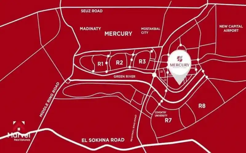 ميركوري مول العاصمة الإدارية الجديدة Mercury Mall 1 Mercury new capital
