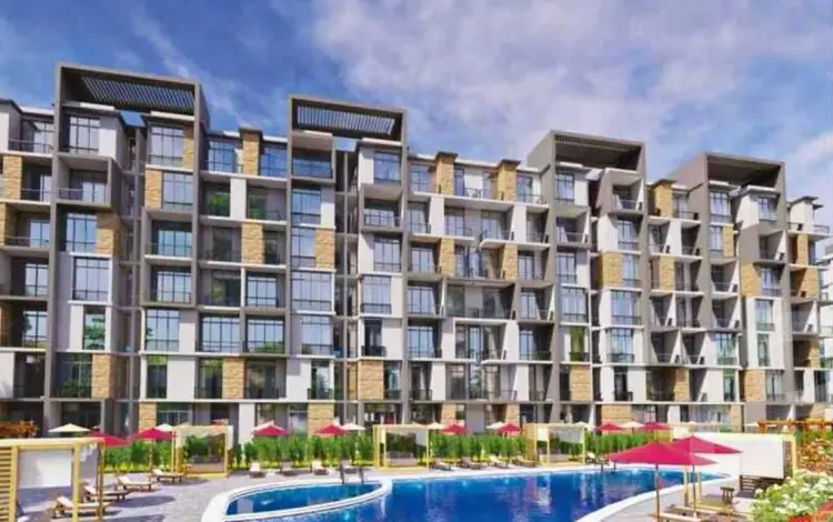 كمبوند نيوم المستقبل سيتي مساحات واسعار Nyoum Mostakbal City 3 صورة لأبنية كمبوند نيوم من الخارج