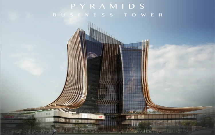 مول بيراميدز بيزنس تاور العاصمة الإدارية يقدم مزيجًا من الوحدات التجارية والإدارية والفندقية في قلب الداون تاون