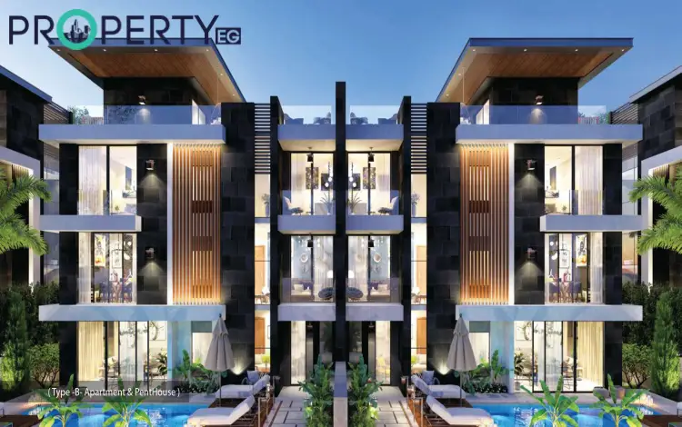 كمبوند ذا يارد ايليت الشيخ زايد الجديدة صورة لإحدى وحدات ذايارد 6 أكتوبر