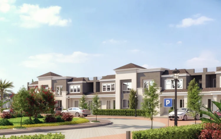 كمبوند سراي القاهرة الجديدة Compound Sarai استلام فوري 2025 4 تصميم وحدات التاون هاوس في كمبوند سراي القاهرة الجديدة