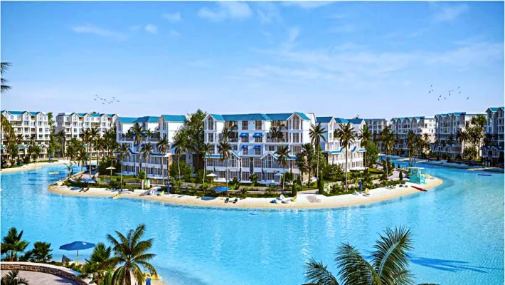 خدمات ومرافق كمبوند ماونتن فيو لاجون بيتش بارك