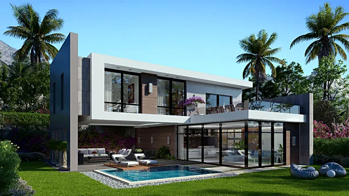 لمشروع Jebal Elsokhna اطلالات وحدات قرية جبال العين السخنة