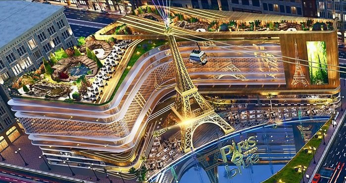 مميزات وخدمات مول باريس ايست العاصمة