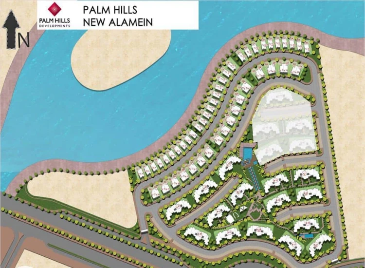 palm hills new alamein قرية بالم هيلز العلمين