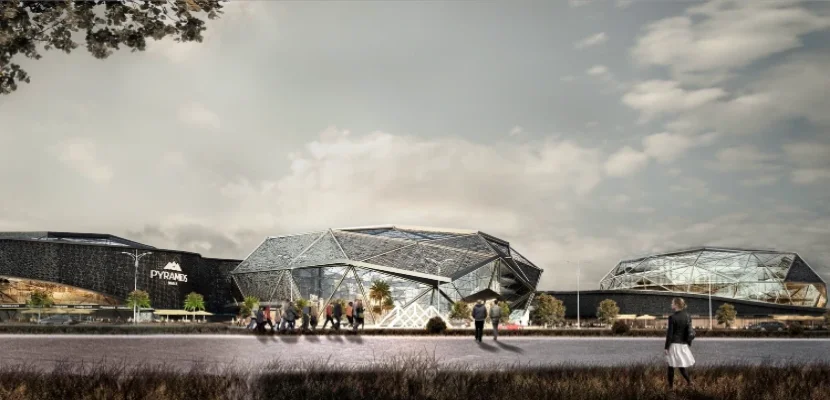 مول بيراميدز العاصمة الادارية مشروع بيراميدز مول العاصمة الادارية