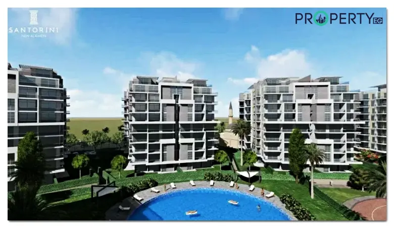 تفاصيل وأسعار قرية سانتوريني العلمين الجديدة Santorini 2024 1 قرية سانتوريني العلمين الجديدة