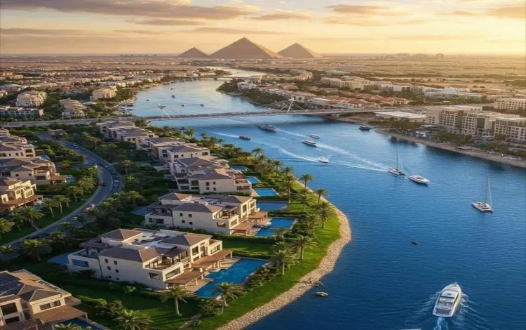 مشروع جريان الشيخ زايد تخطيط ذكي للمساحات في مشروع جِريان ماونتن فيو الشيخ زايد