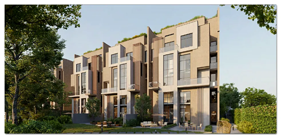 تصميمات الوجهة الخارجية لوحدات كمبوند ايفوري التصميم الخارجي لوحدات كمبوند ايفوري الشيخ زايد