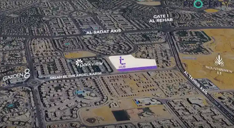 مول تي هب القاهرة الجديدة T Hub Mall New Cairo بمقدم 10% 1 تي هب التجمع الخامس