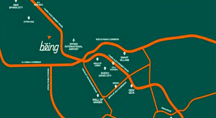 ويست بيينج كمبوند ويست بيينج زايد الجديدة