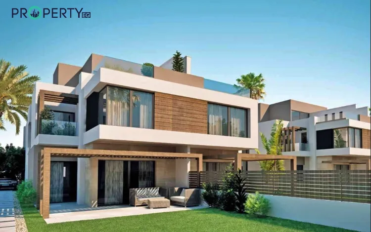 كمبوند ذا كراون اكتوبر صورة تبرز التصميم الرائع لوحدات ذا كراون بالم هيلز