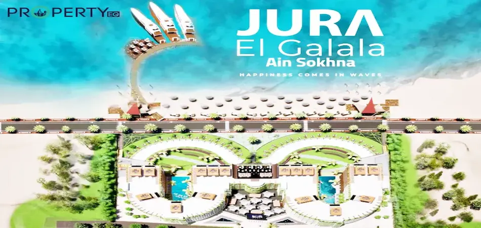 جورا الجلالة العين السخنة ( 8 سنوات تقسيط ، 10% مقدم) 2 المخطط الرئسي لقرية جورا جلالة العين السخنة