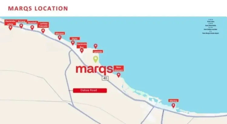 marqs north coast قرية ماركس الساحل الشمالي