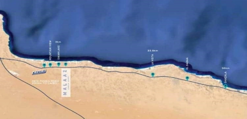 قرية ملاذ الساحل الشمالي Malaaz North Coast شاليهك بمقدم 10% 1 مشروع ملاذ الساحل الشمالي