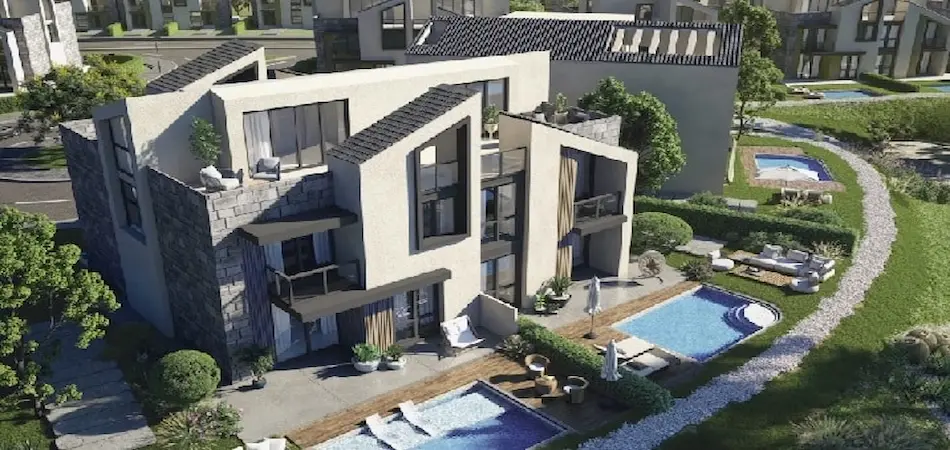 كمبوند كيفا 6 أكتوبر الأهلي صبور Keeva Sabbour مقدم 10% 4 نموذج من وحدات كمبوند كيفا صبور