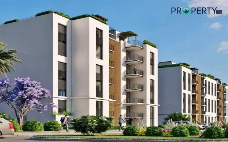 صورة توضح إطلالة الوحدات على المساحات الخضراء الرائعة في كمبوند اب ويست 6 اكتوبر صورة توضح إطلالة الوحدات على المساحات الخضراء الرائعة في كمبوند اب ويست 6 اكتوبر