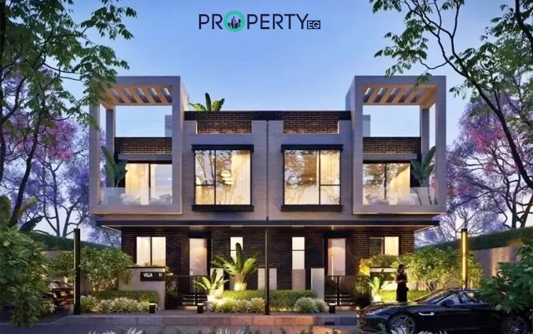 River Park New Zayed صورة توضح تصميم الوحدات السكنية من الخارج في كمبوند ريفير بارك زايد الجديدة