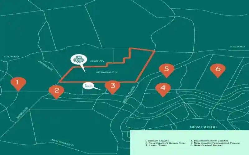 كمبوند مونارك المستقبل سيتي Monark Mostakbal City بمقدم 0% 1 كمبوند مونارك ريزيدنس المستقبل سيتي