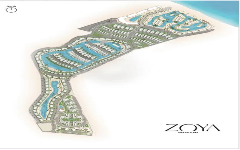 Zoya الساحل الشمالى ماستر بلان قرية زويا الساحل الشمالى