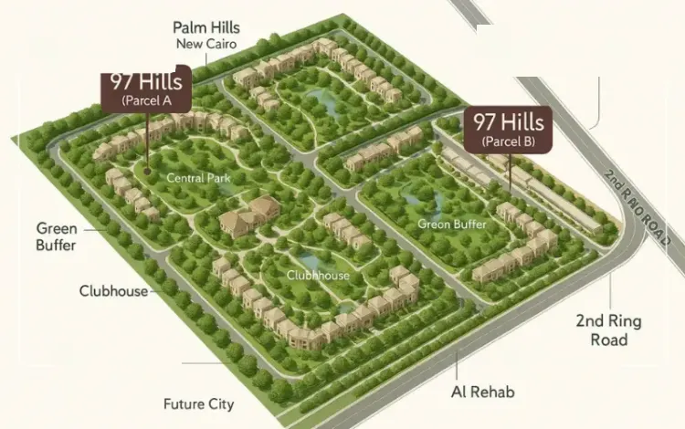 كمبوند 97 Hills القاهرة الجديدة
