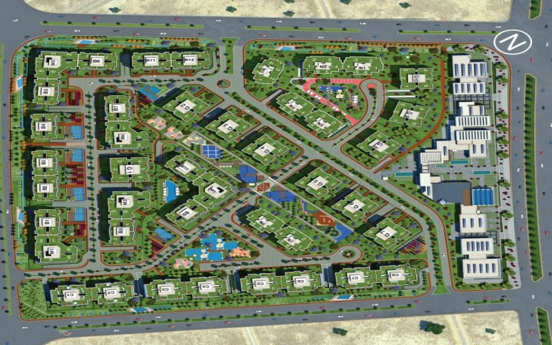 كمبوند بوكا ماستر بلان pukka new capital