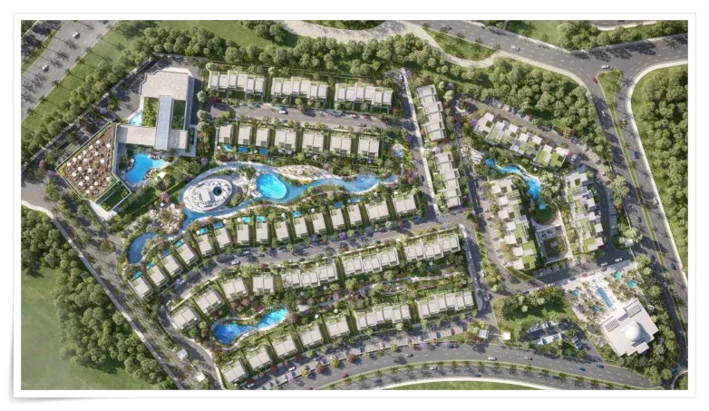 مساحة وتصميم كمبوند شيراتون المستقبل مساحة وتصميم كمبوند شيراتون المستقبل