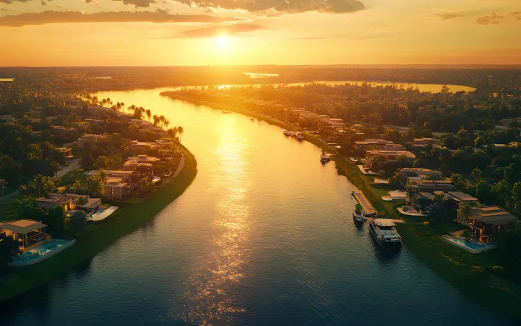 مشروع جريان ماونتن فيو الشيخ زايد مشروع جريان ماونتن فيو الشيخ زايد بإطلالة مباشرة على نهر النيل