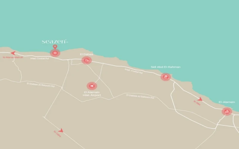 موقع قرية سيزن الساحل موقع قرية سيزن الساحل الشمالي