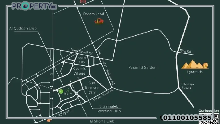 ايزولا حدائق اكتوبر ايزولا