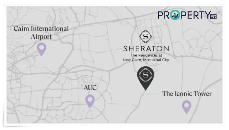 موقع شيراتون المستقبل سيتي موقع شيراتون المستقبل سيتي