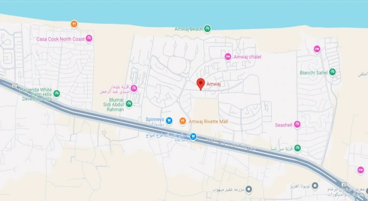 مشروع امواج الساحل امواج الساحل الشمالى